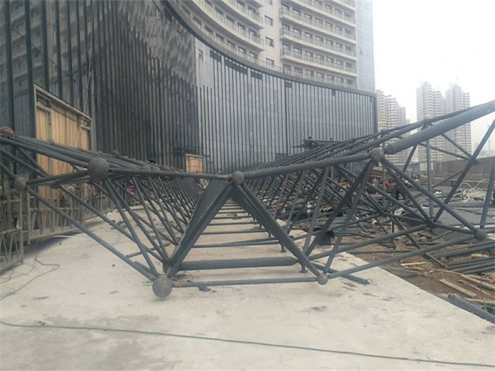 肇庆万豪酒店雨棚网架